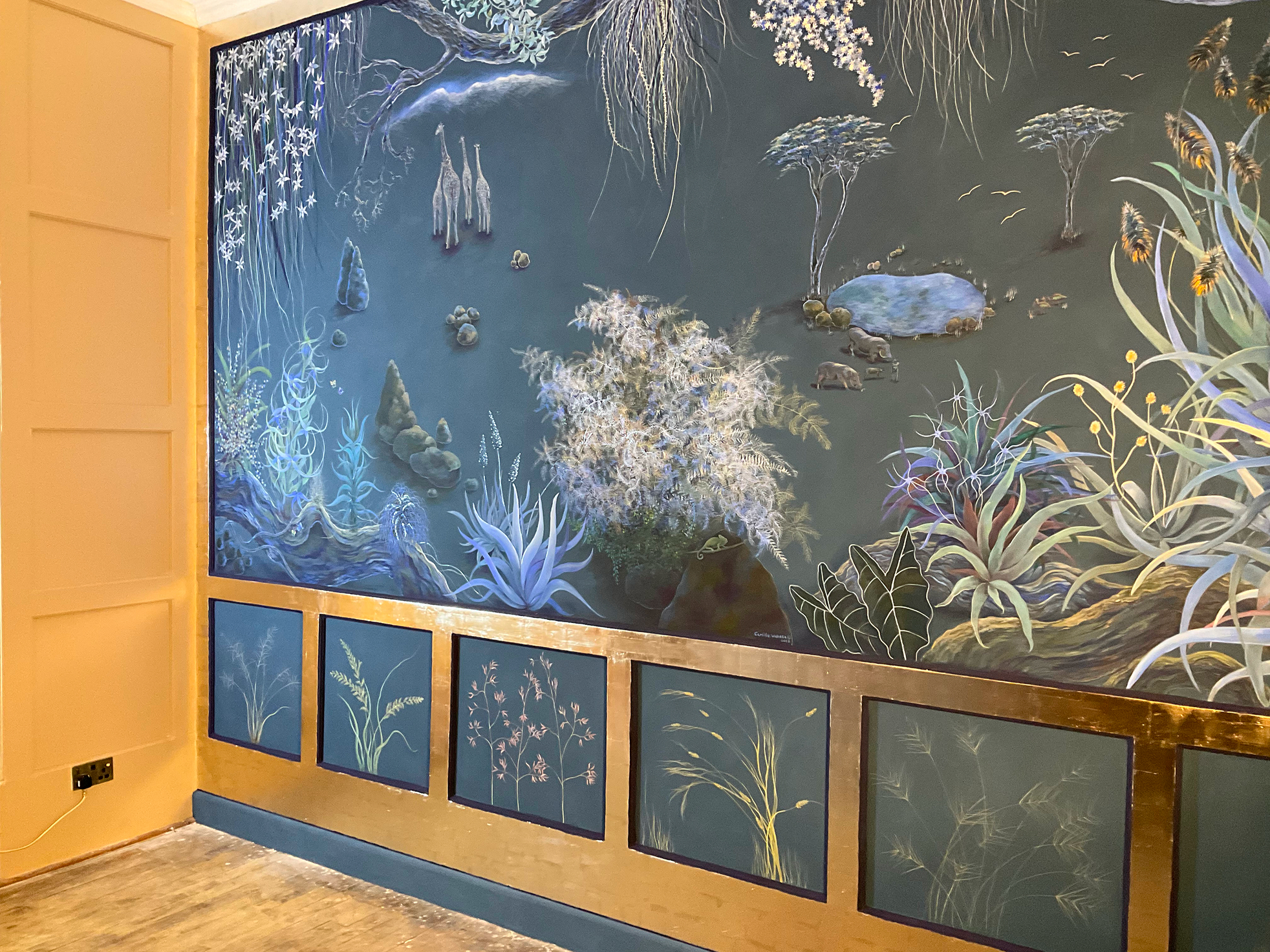 Dining room Giraffe manor